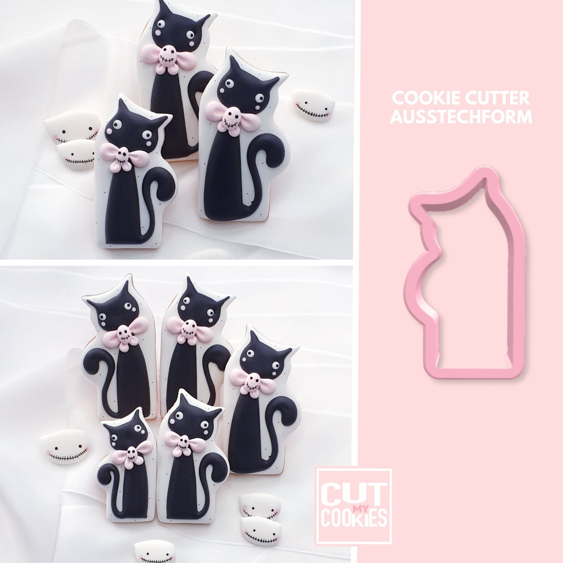 Ausstechform Halloween Katze