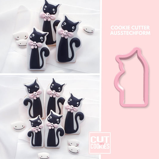 Ausstechform Halloween Katze
