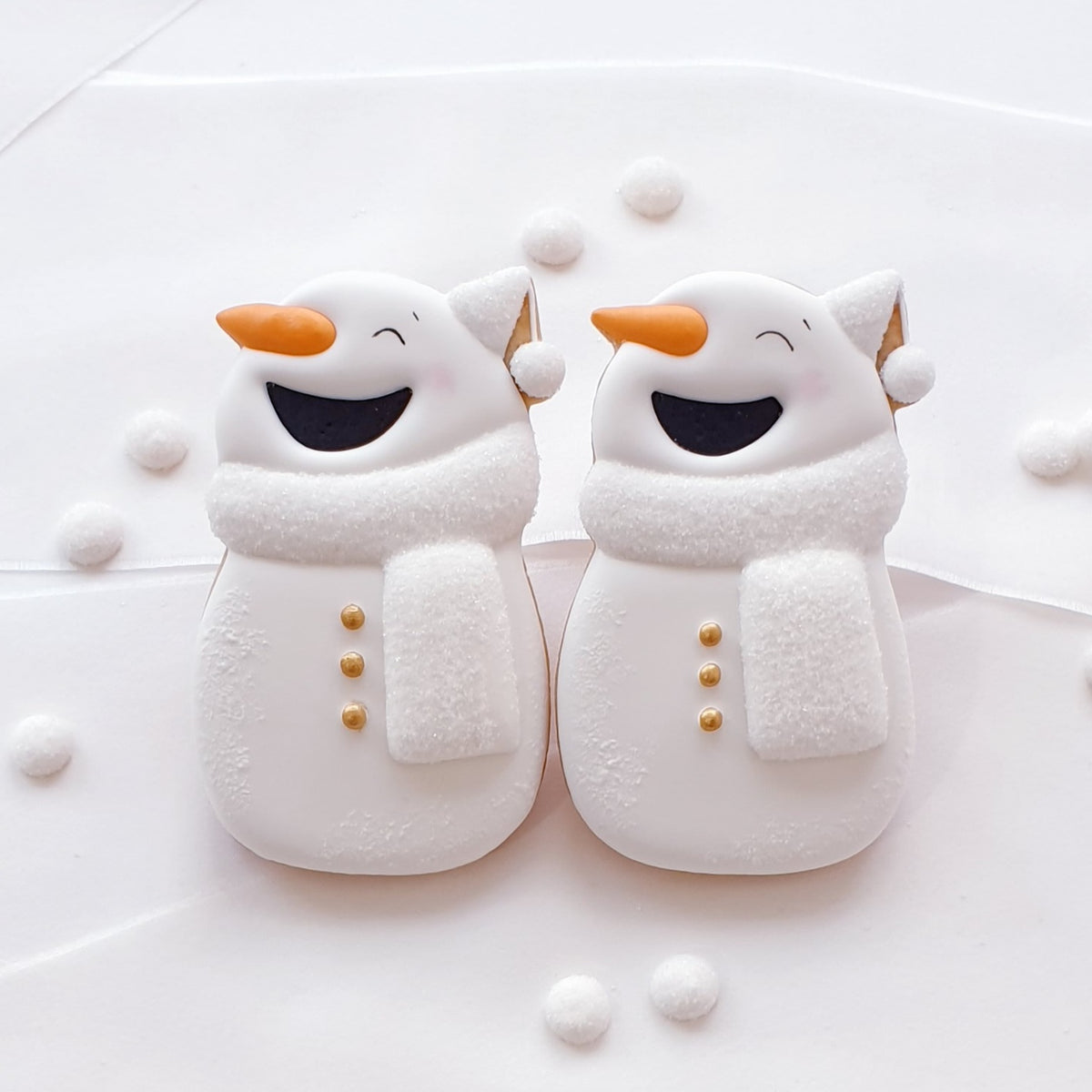 Ausstechform Schneemann mit Hut