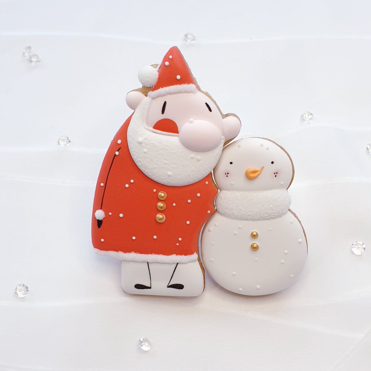 Ausstechform Santa Puzzle