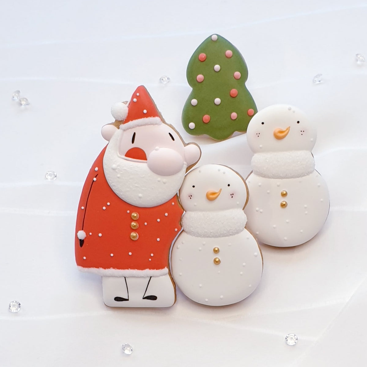 Ausstechform Santa Puzzle