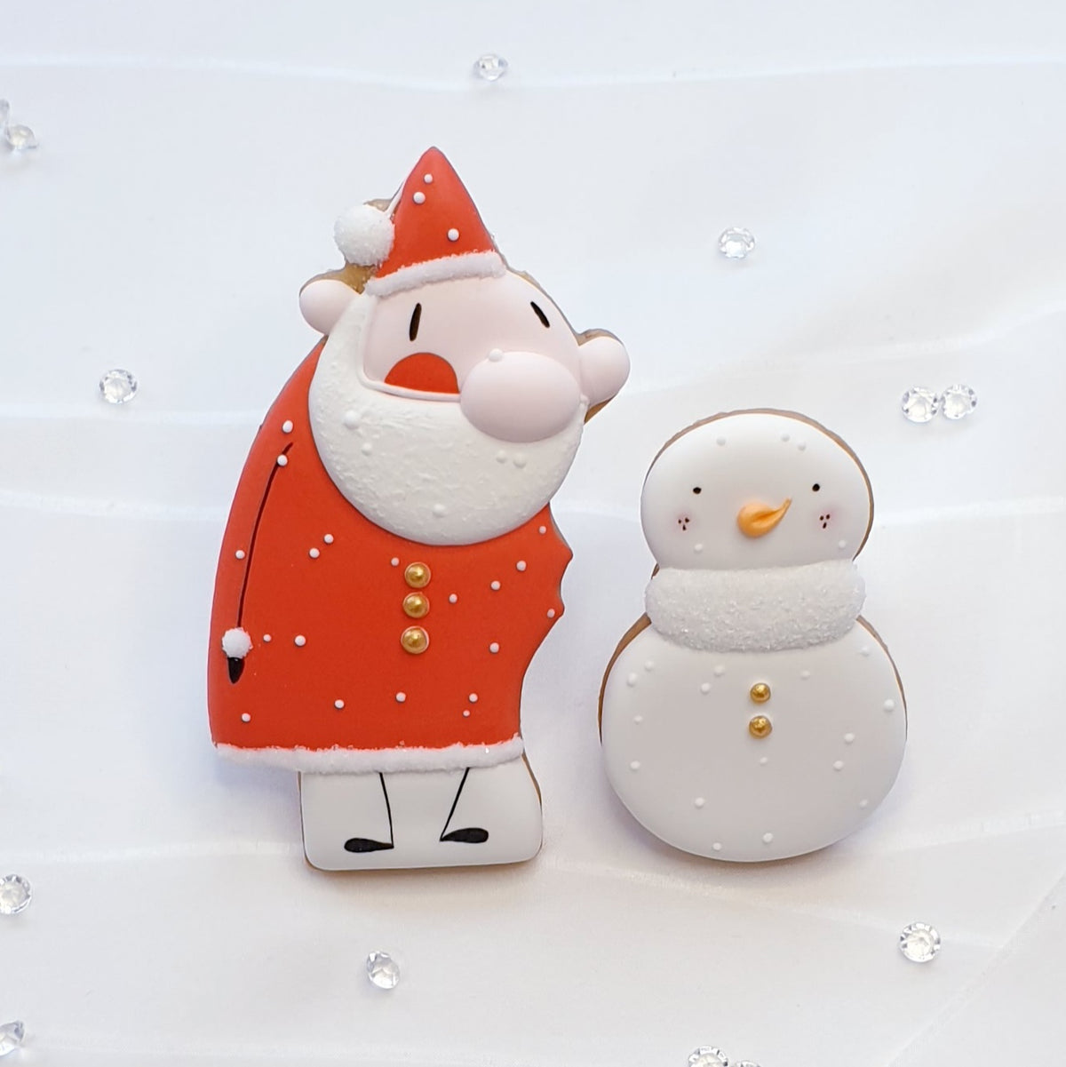 Ausstechform Santa Puzzle