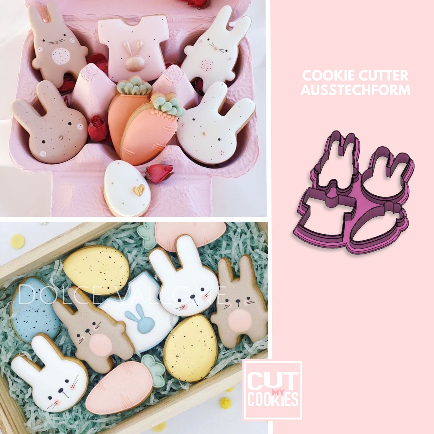 Cookie cutter Easter mini set 