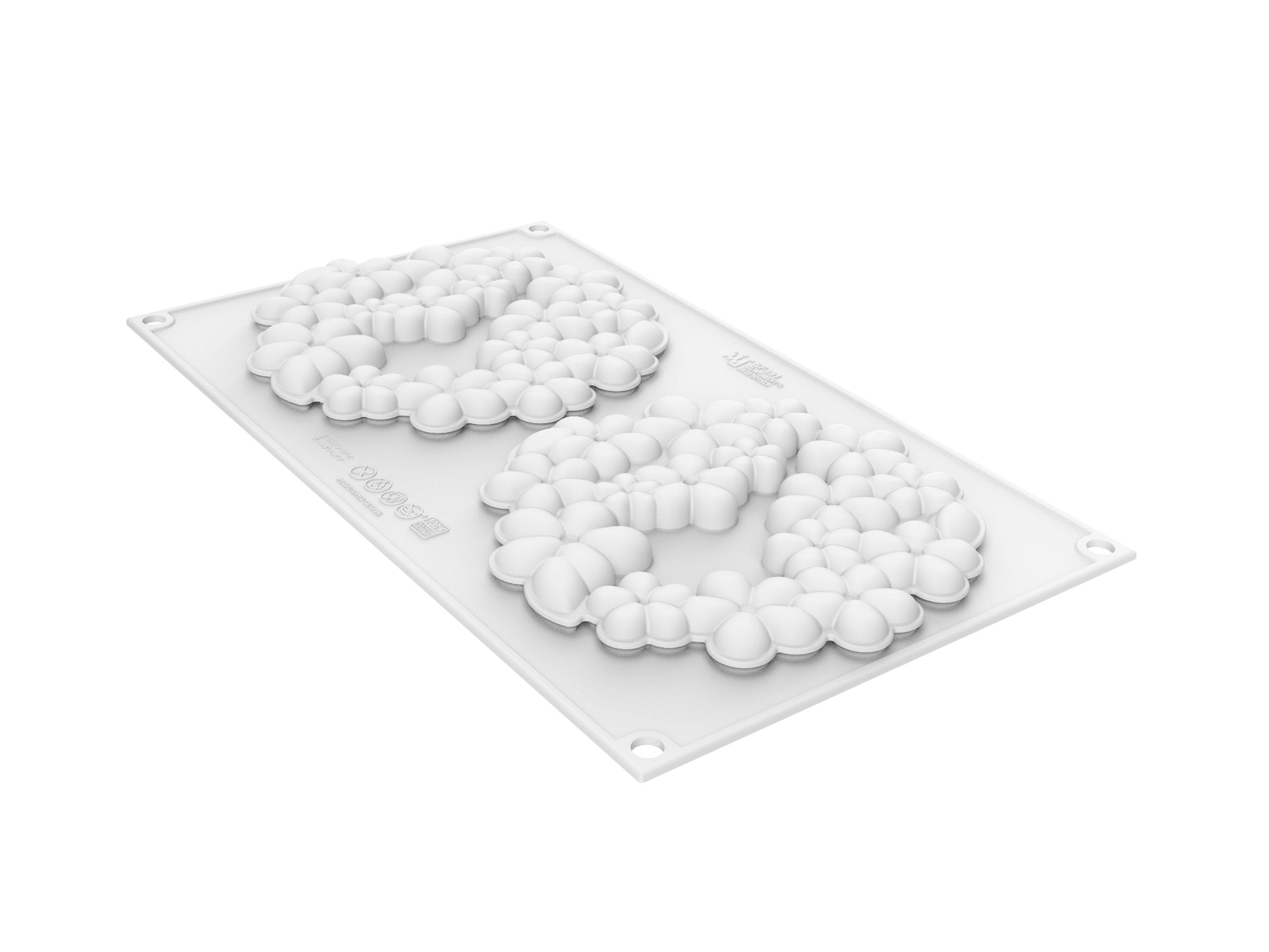 Silikomart - Silikonform - Floral mittel