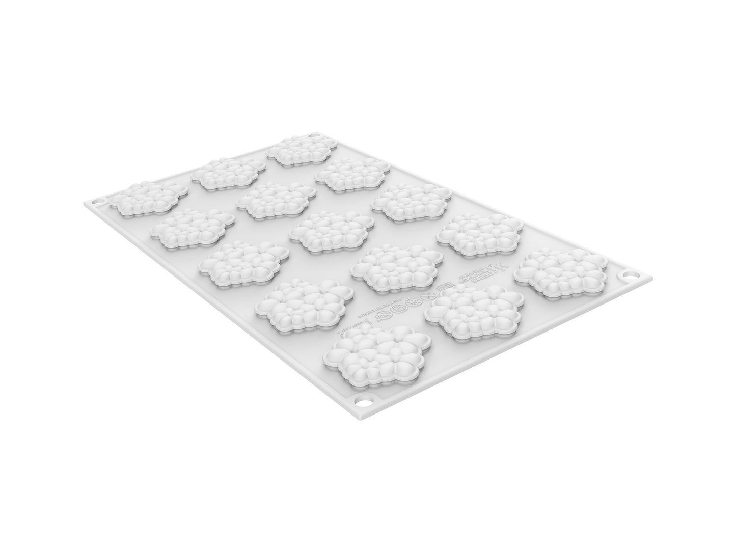 Silikomart - Silikonform - Floral klein