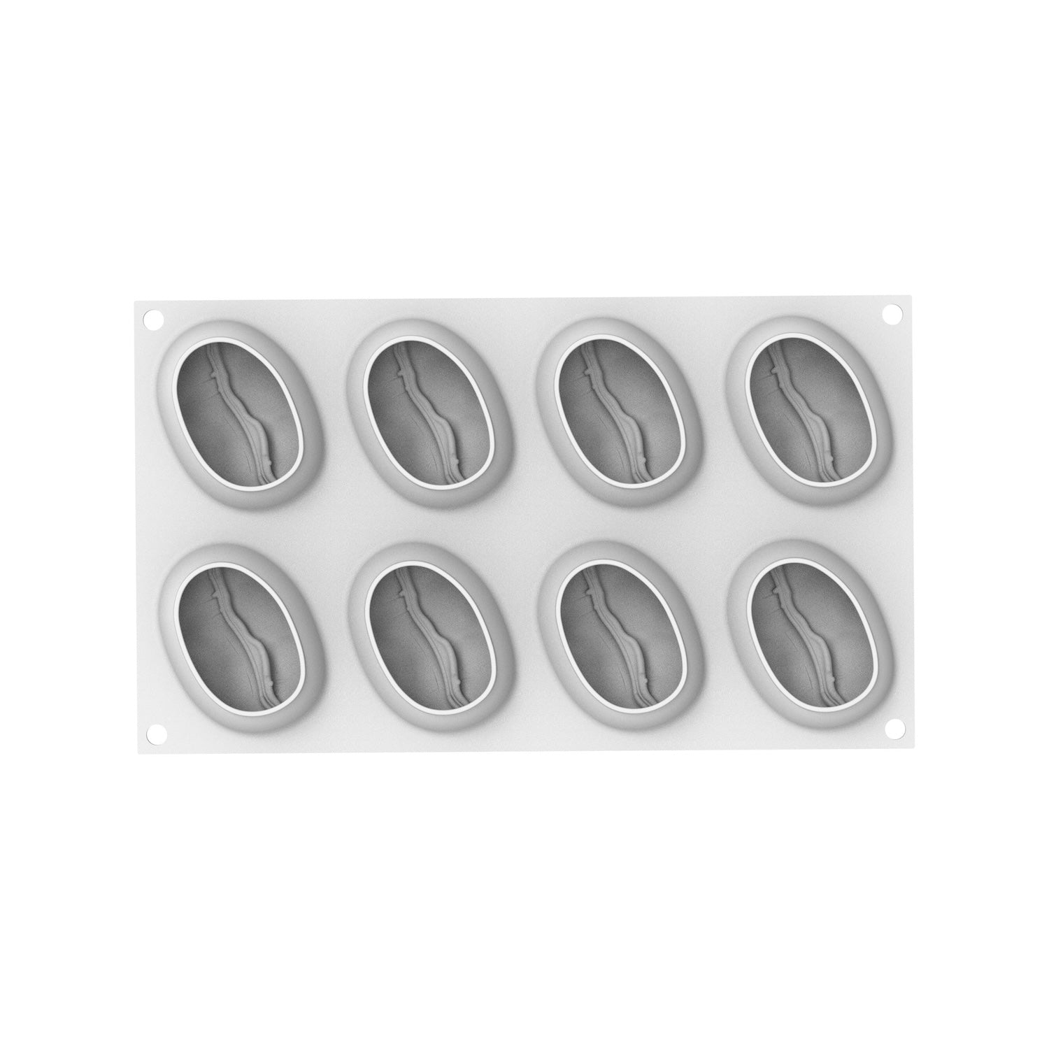 Silikomart - Silikonform - Kaffeebohne 110