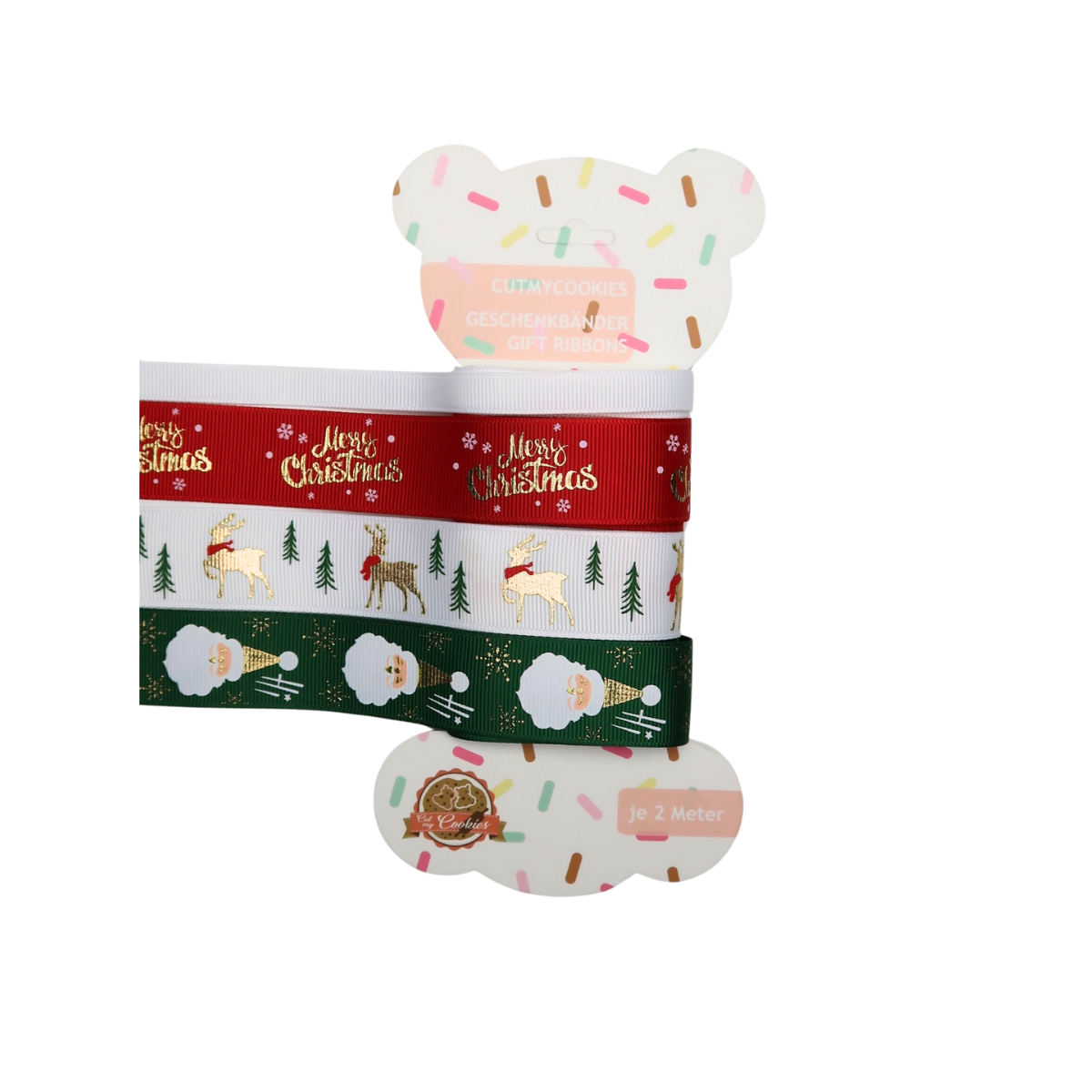 Geschenkbänder "Let it Snow"