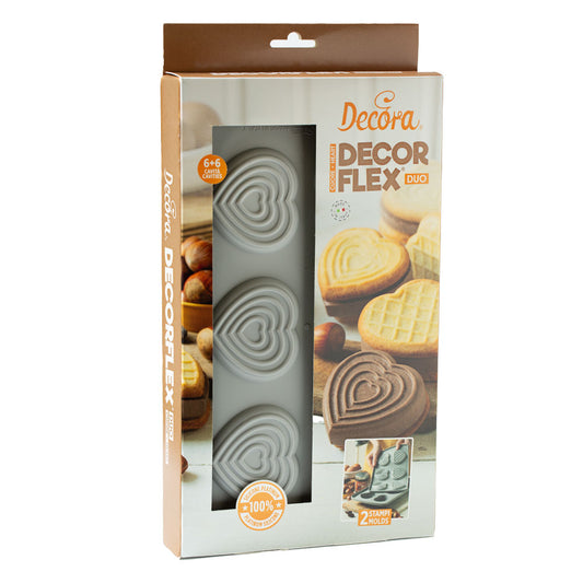 Decora Decor Flex - Silikonform Herzen