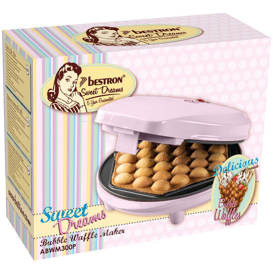 Bestron Bubbles Waffel Maker 