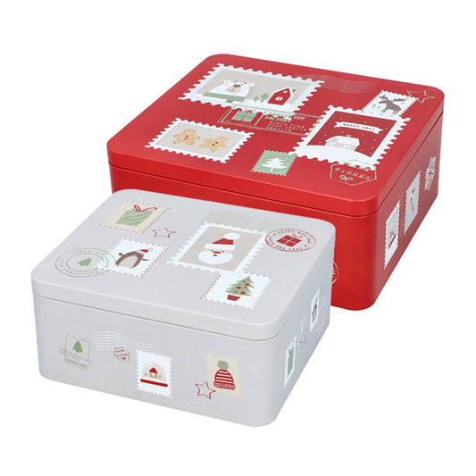 Gebäckdosen Set "Dear Santa" L/XL