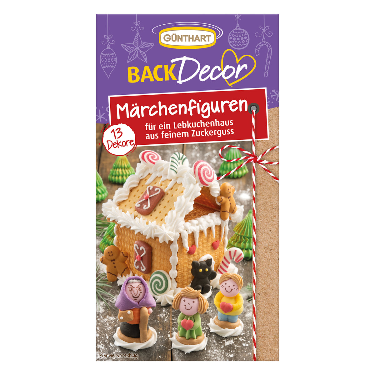 Günthart Zuckerdekoration -Märchenfiguren 13 Stück