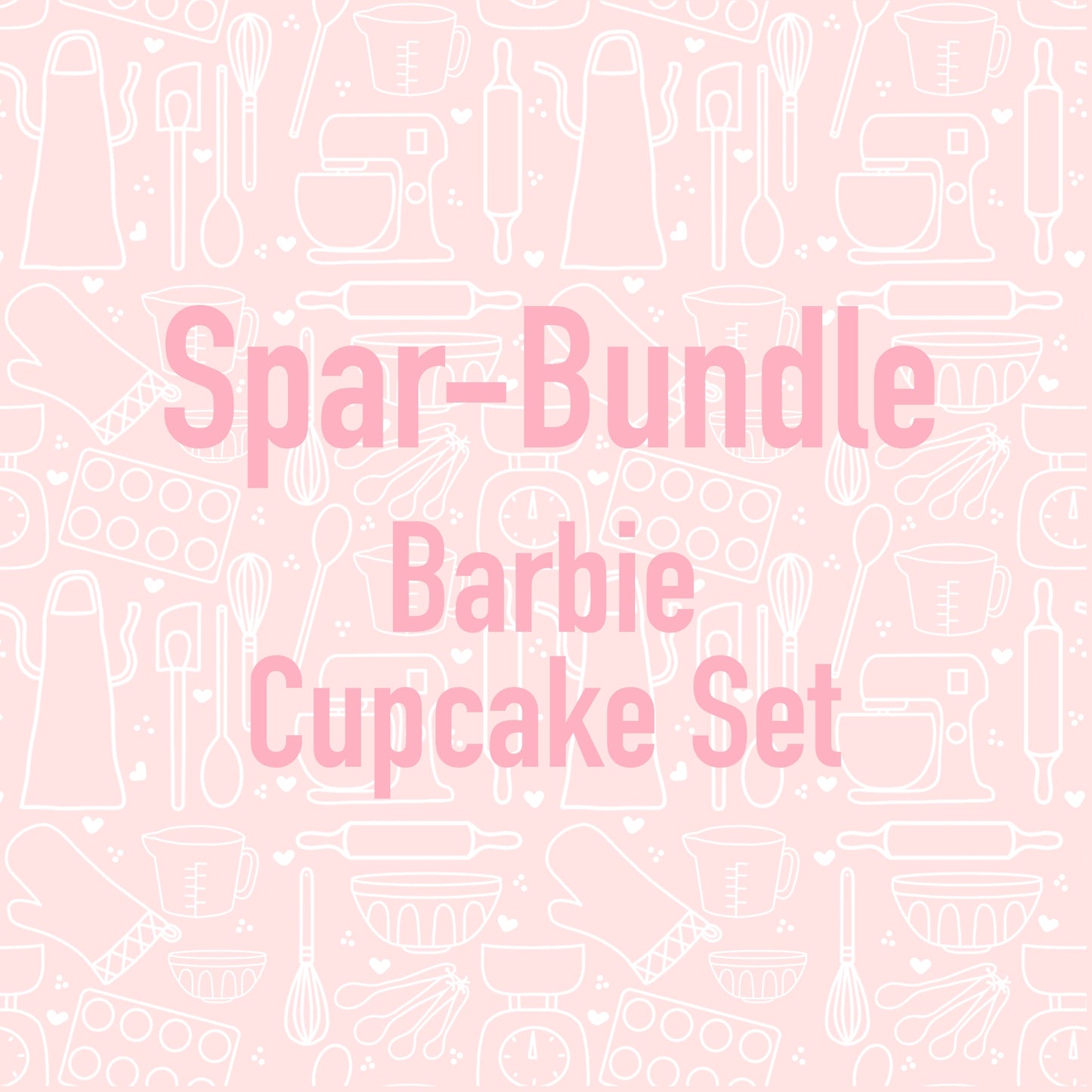 Barbie Cupcake Bundle - Preisvorteil
