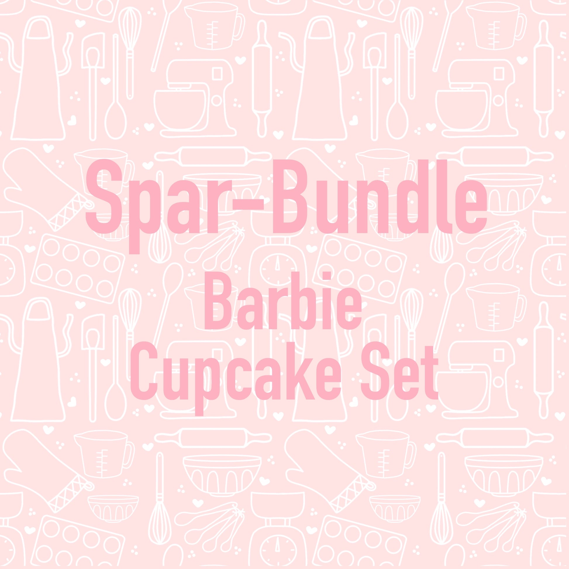 Barbie Cupcake Bundle - Preisvorteil