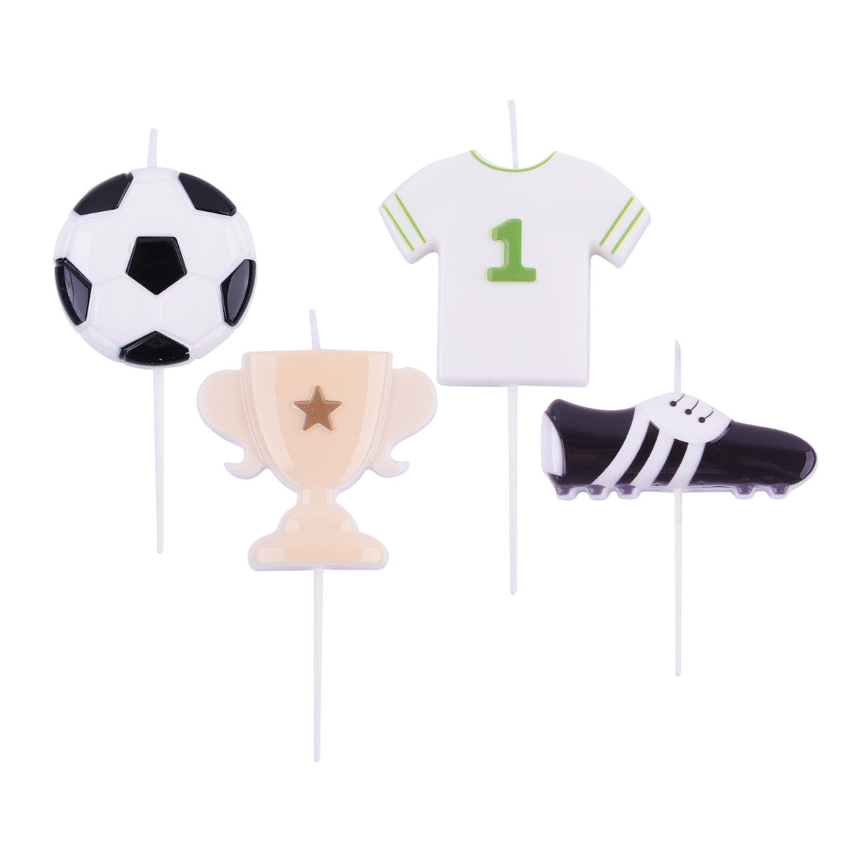Kerzen Fussball Set main image 1