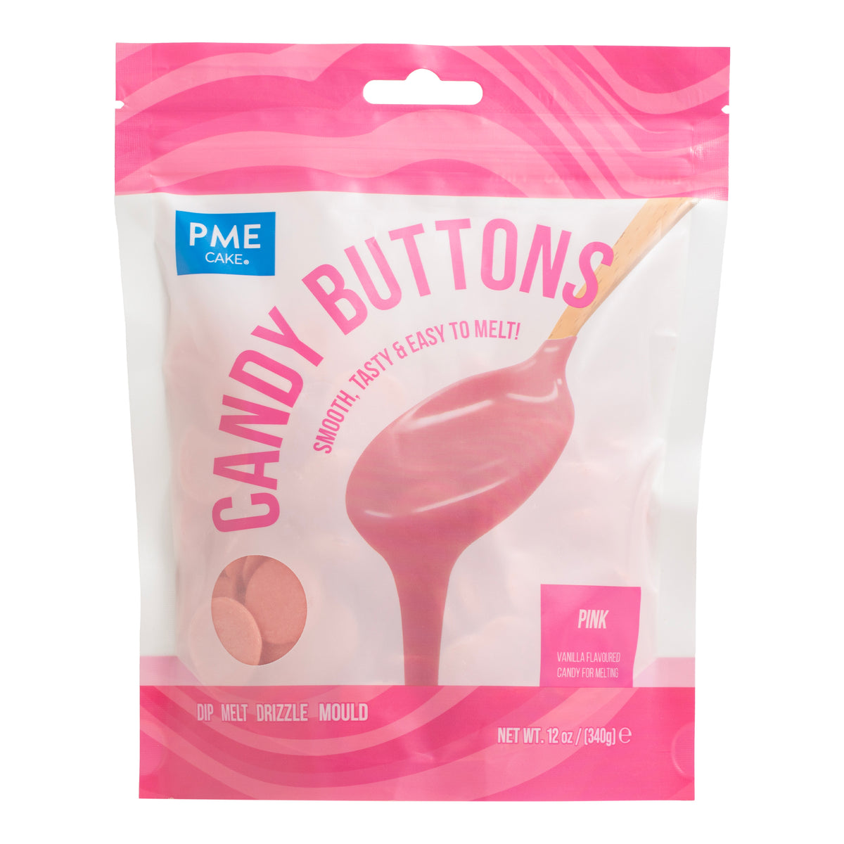 PME Candy Buttons - Deco Melts - Schmelzdrops - 340g