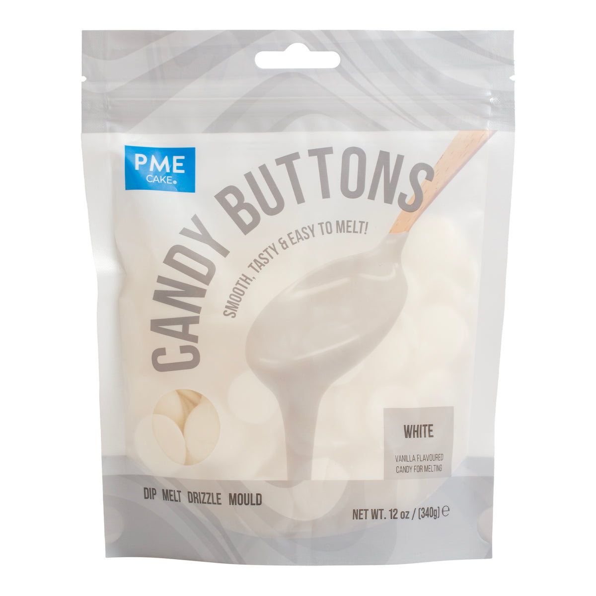 PME Candy Buttons - Deco Melts - Schmelzdrops - 340g