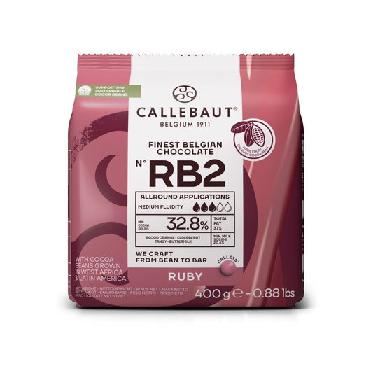 Callebaut Chocolate Callets - Ruby
