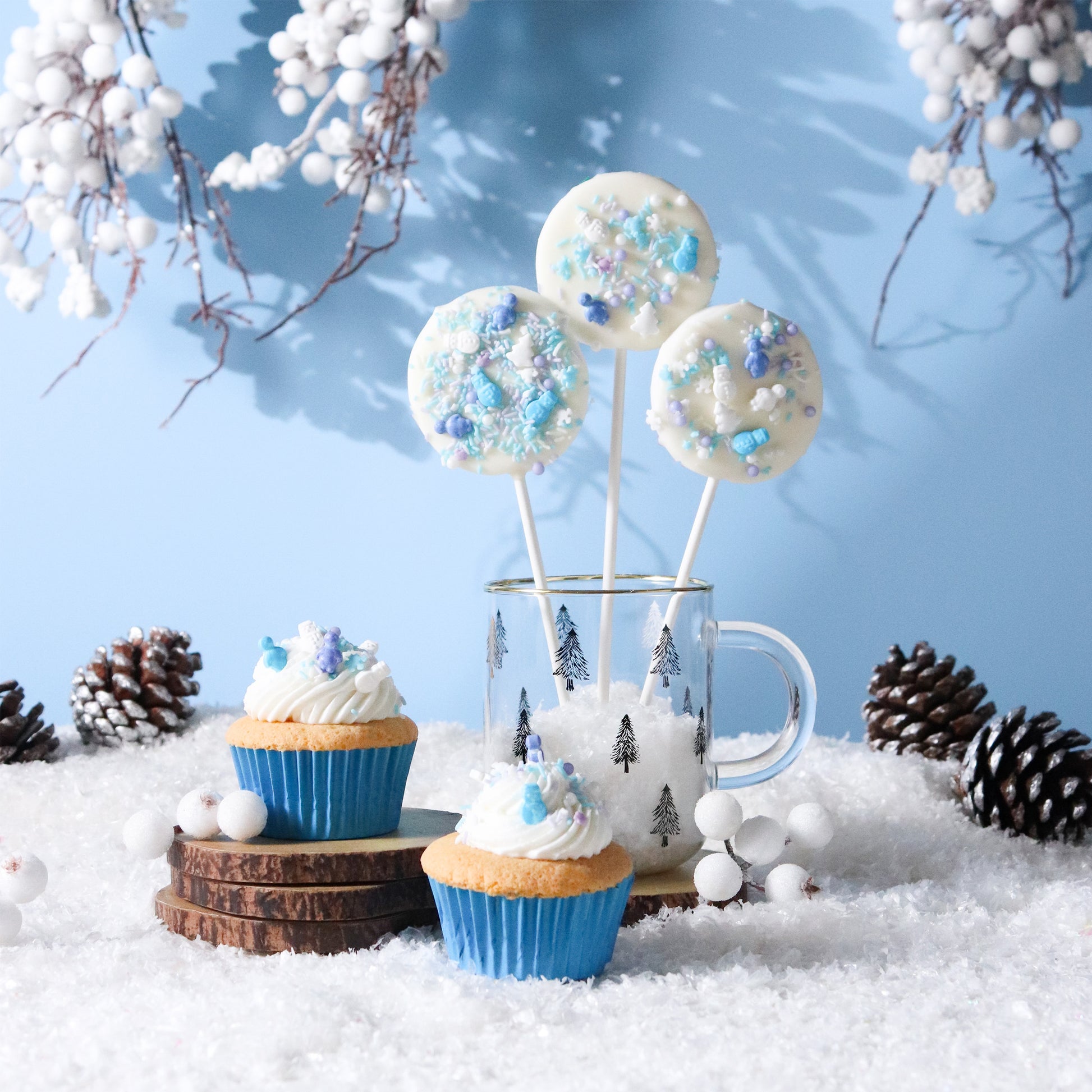 PME Out of the Box Zuckerstreusel Mix - Snow Day - 60g