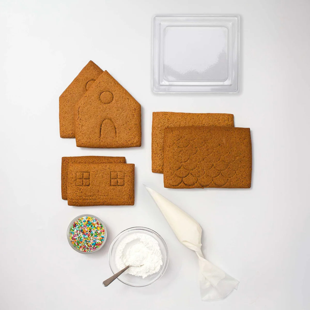 PME Ready To Build Gingerbread House Kit – Lebkuchenhaus-Set 600 g