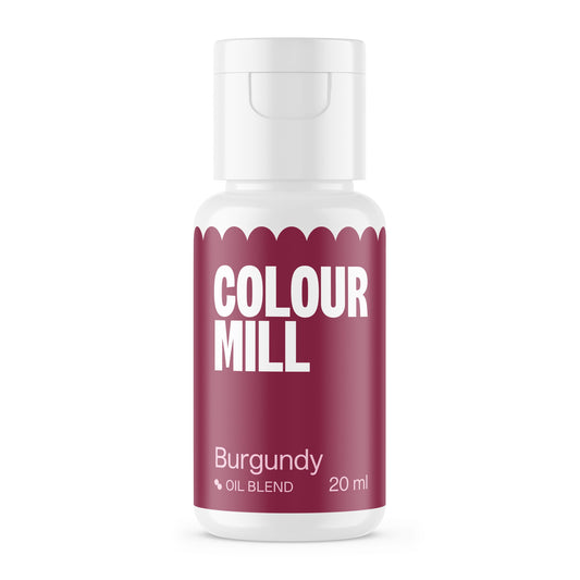 Colour Mill ölbasierte Lebensmittelfarbe - Burgundy - 20ml 