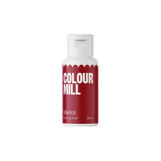 Colour Mill ölbasierte Lebensmittelfarbe - Merlot - 20ml 