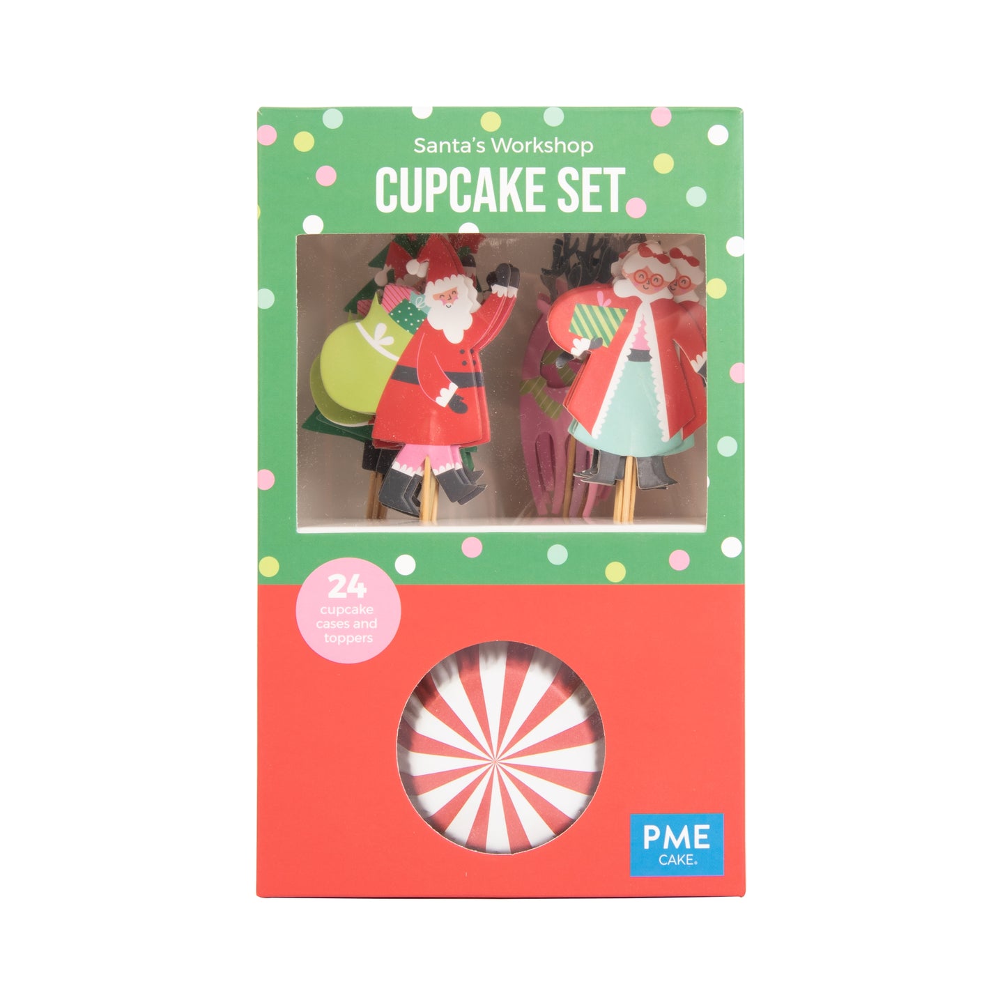 PME Cupcake Set - Citrouilles effrayantes d'Halloween