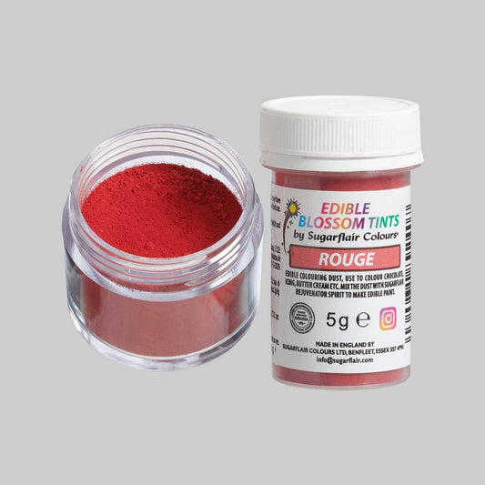 Sugarflair Lebensmittel Puderfarbe Rouge - 5g