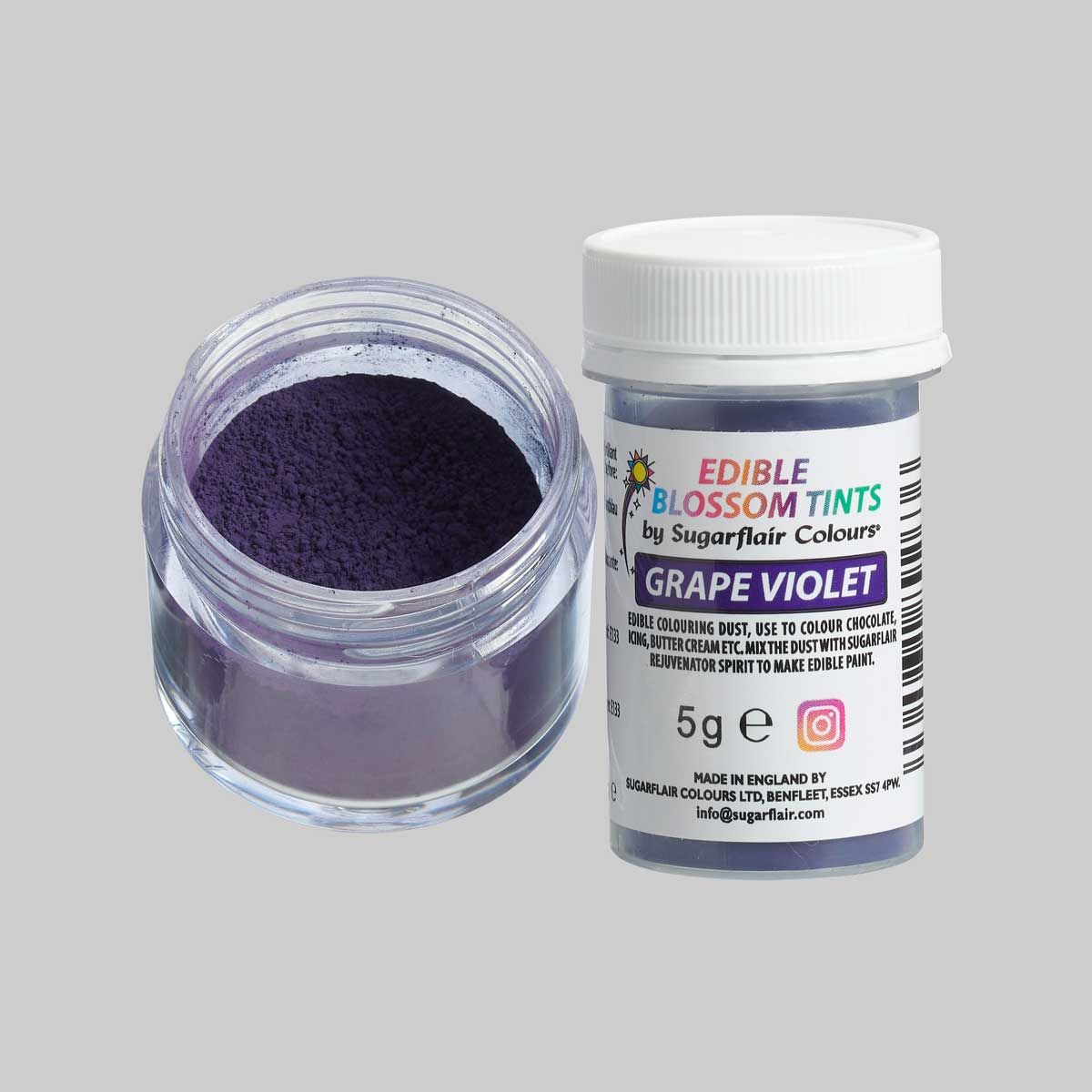 Sugarflair Lebensmittel Puderfarbe Violett - 5g