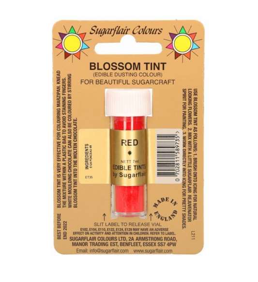 Sugarflair Blossom Tint Red - 2g
