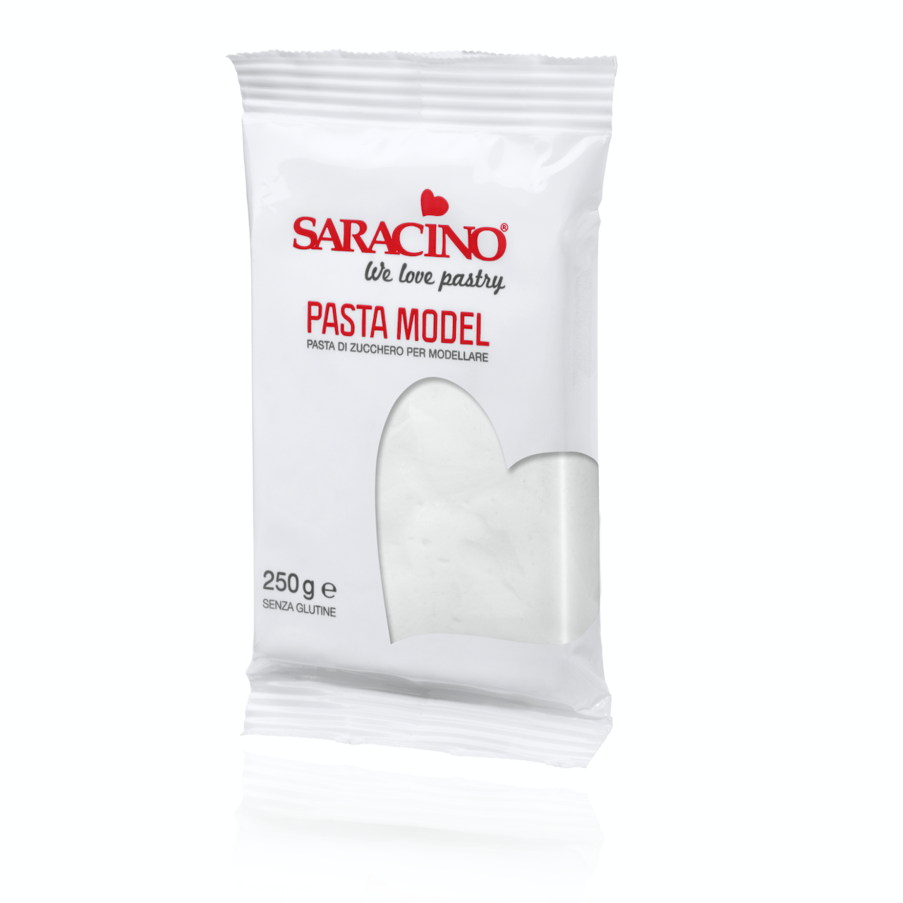 Saracino Pasta Model - Modellierfondant - Weiss - 250g und 1kg