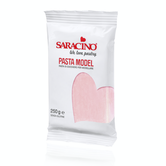 Saracino Pasta Model - Modellierfondant - Babyrosa - 250g