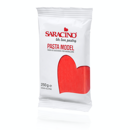 Saracino Pasta Model - Modellierfondant - Rot - 250g