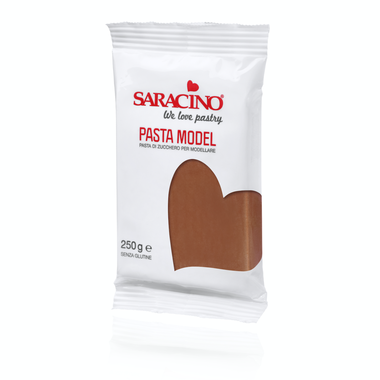 Saracino Pasta Model - Modellierfondant - Braun - 250g