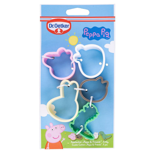 Dr. Oetker Peppa Pig Ausstechform Mini Set - 5 Stück