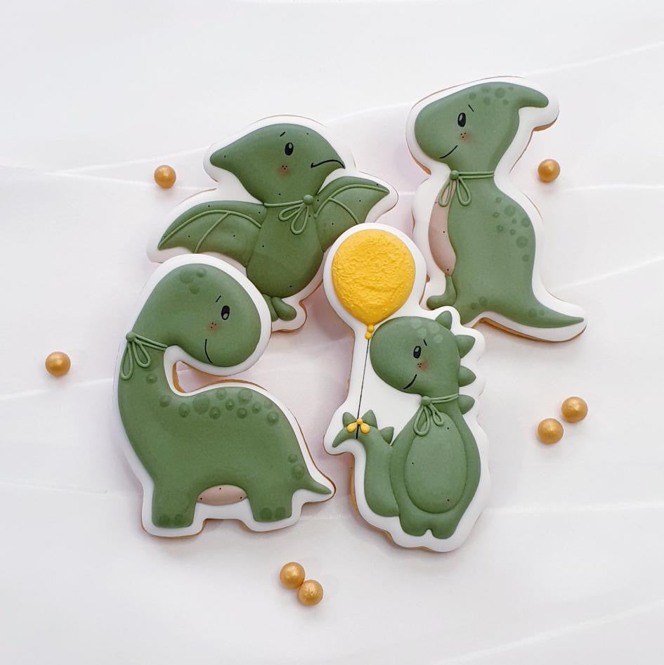 Ausstechform Dino mit Cupcake