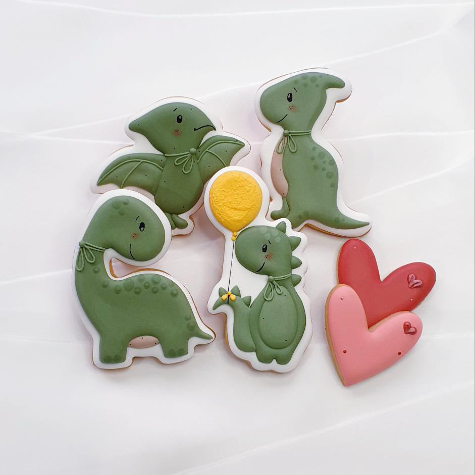 Ausstechform Dino mit Cupcake