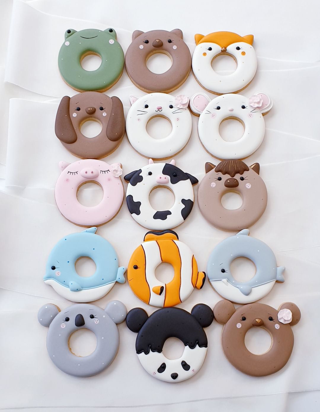 Ausstechform Donut Nemo Clownfisch