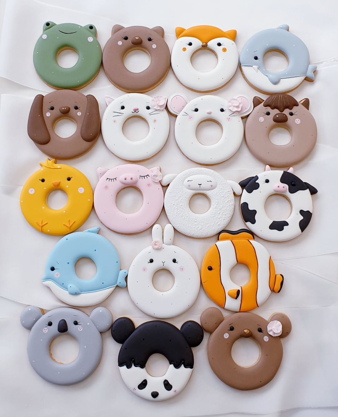 Ausstechform Donut Nemo Clownfisch