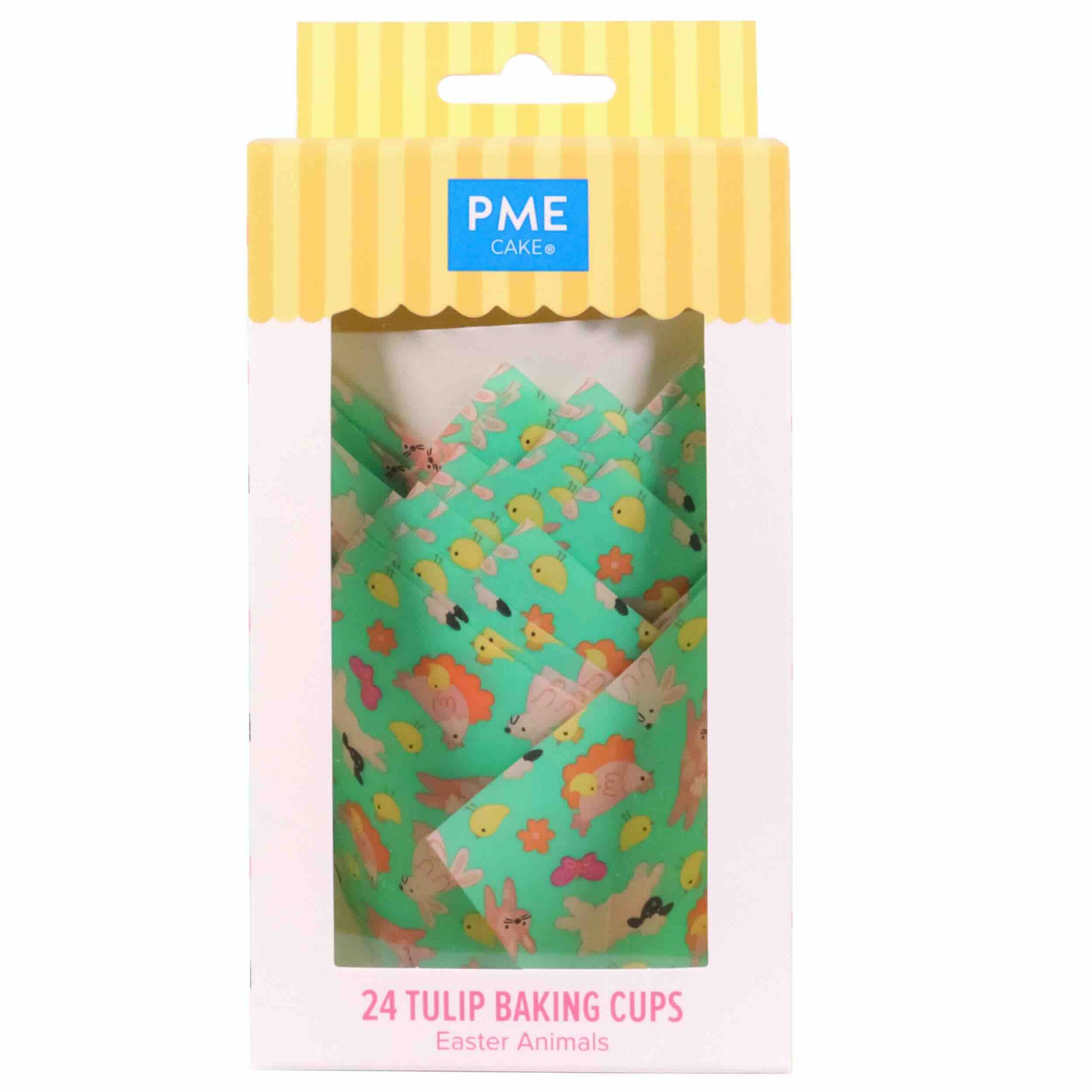 EA24MC013 PME Tulip Muffin Backform - Ostern - 24 Stk