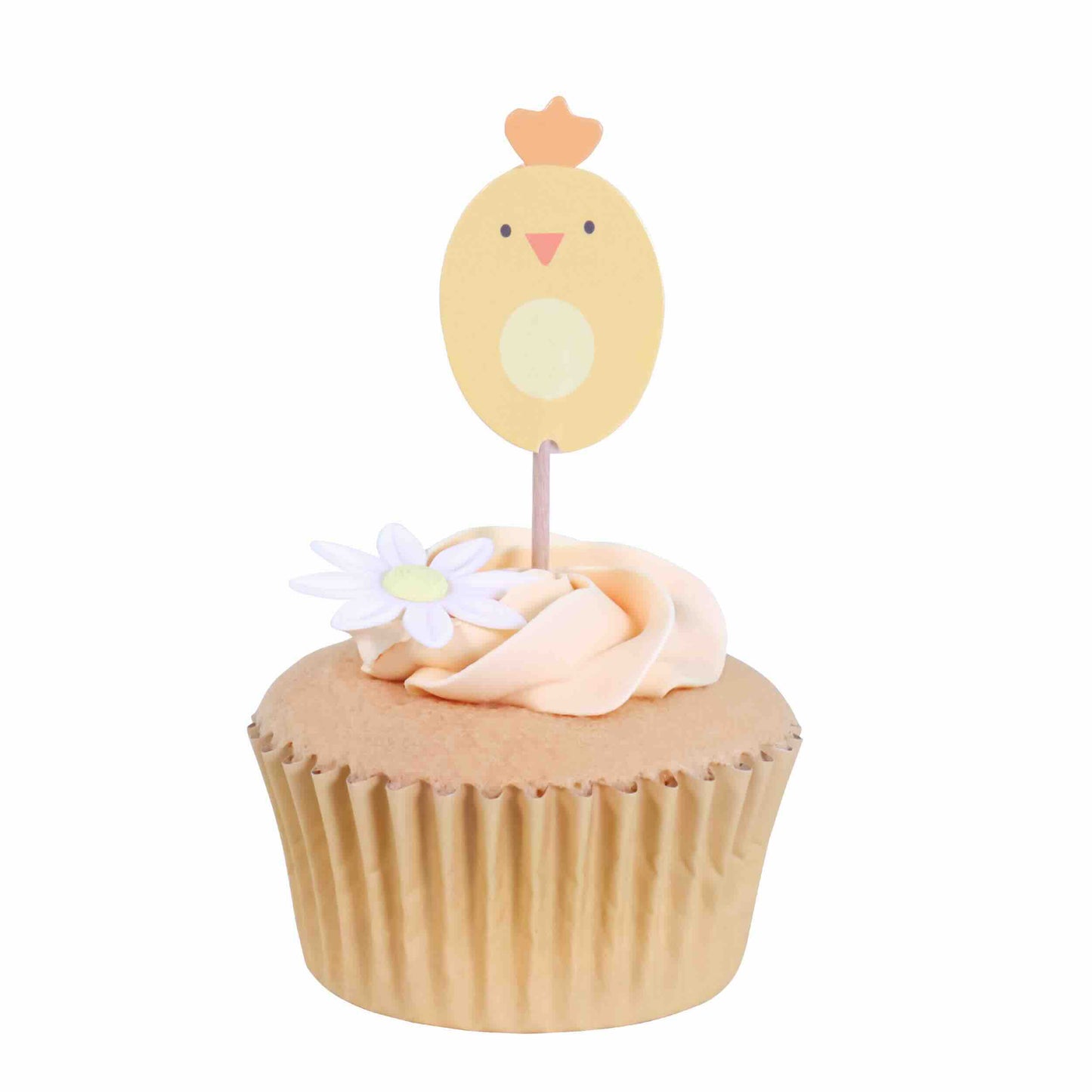 EA24TOP018  Cupcake Topper - Oster Küken - 24 Stk