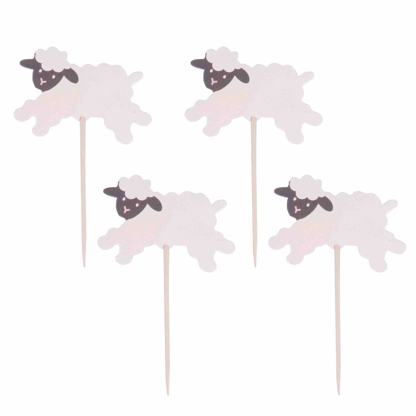 Cupcake Topper - Oster Schaf - 24 Stk