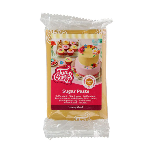 Funcakes Fondant - Honey Gold - 250g