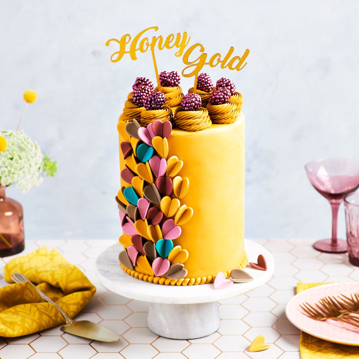 Funcakes Fondant - Honey Gold - 250g