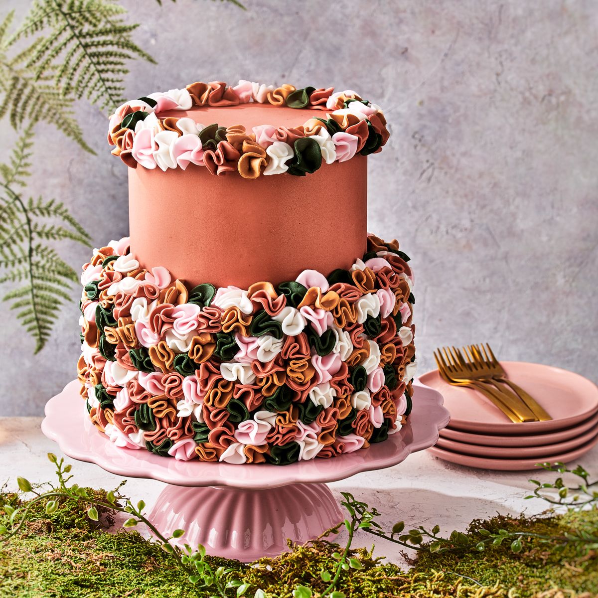 Funcakes Fondant - Sparkling Gold - 250g