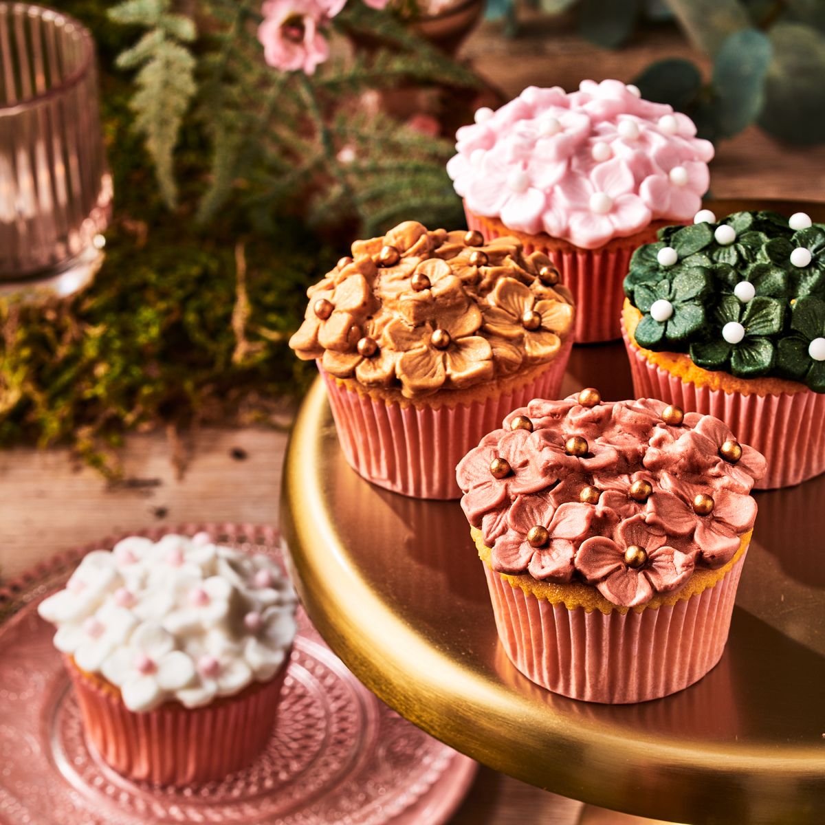 Funcakes Fondant - Sparkling Gold - 250g