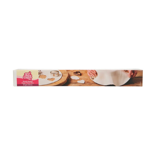 Funcakes - Ausgerollte Fondant Decke - Weiss