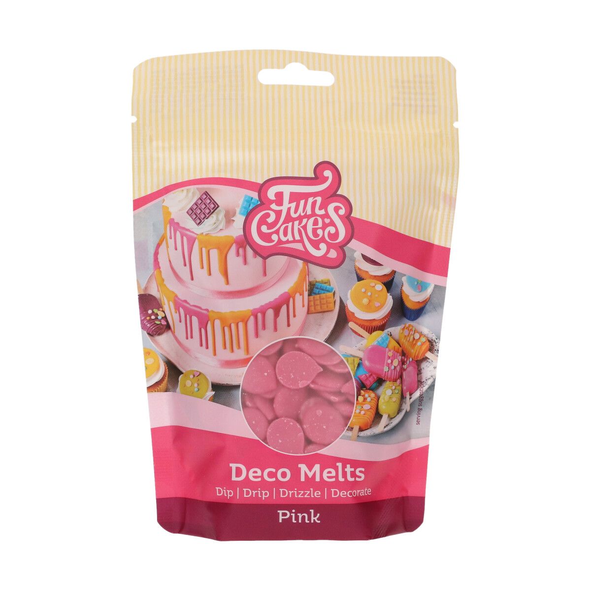 Funcakes - Deco Melts - Rosa - 250g