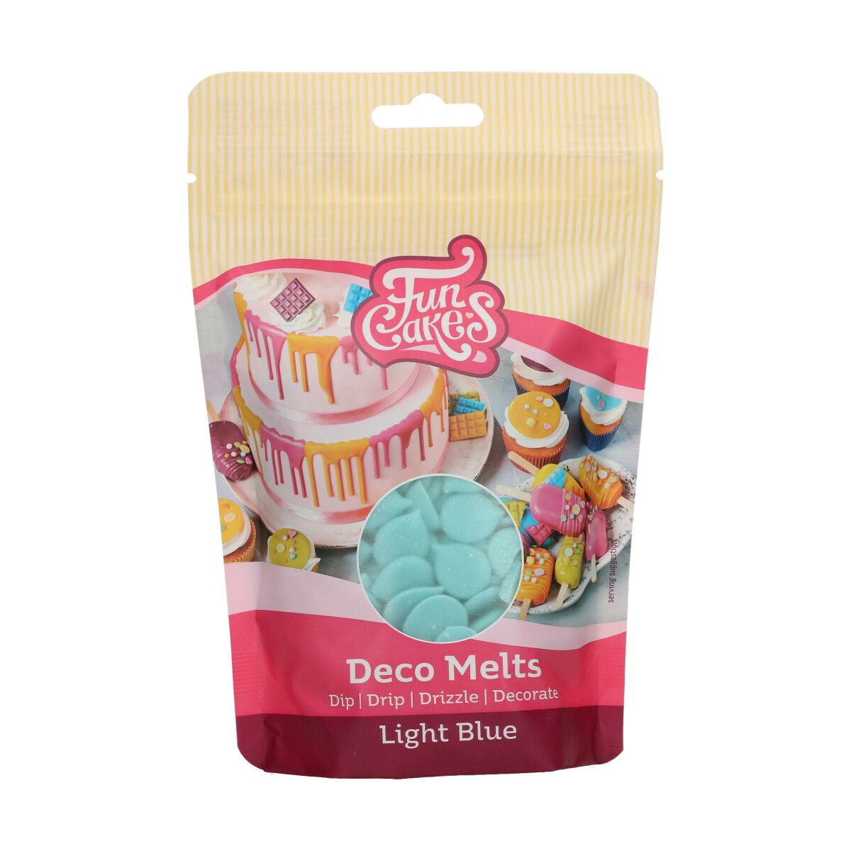 Funcakes - Deco Melts - Hellblau - 250g