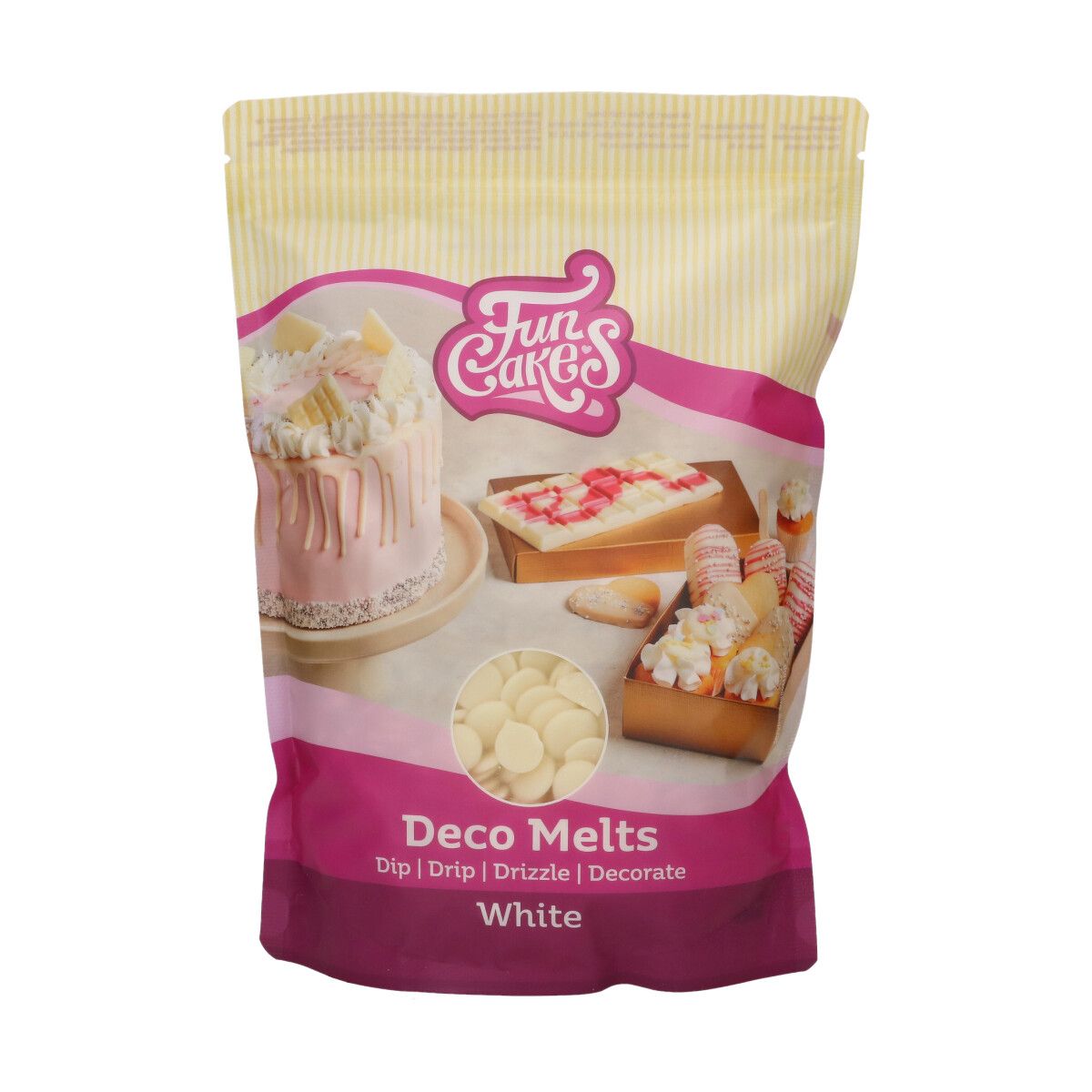 Funcakes - Deco Melts - Weiss