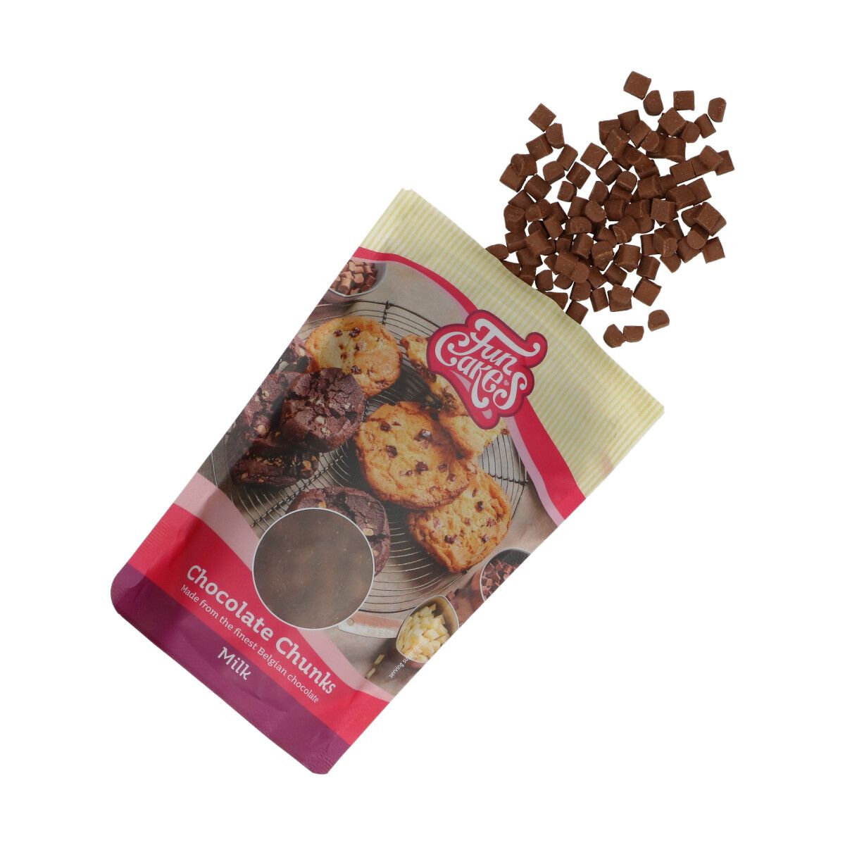 Pépites de chocolat au lait résistantes à la cuisson - 350 g